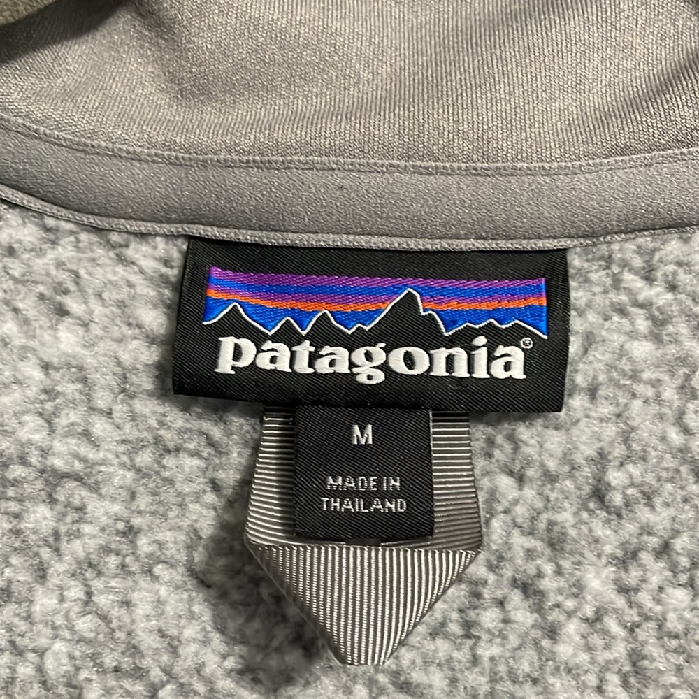 💙💖‎ Patagonia Better Sweater 1/4 Zip Fleece Jacket in Birch White - Picture 5 of 7